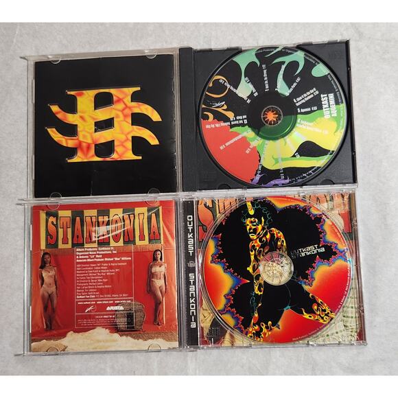 Outkast Aquemini (Clean Version) And Stankonia Tested CD Lot Pre-owned - Picture 2 of 5